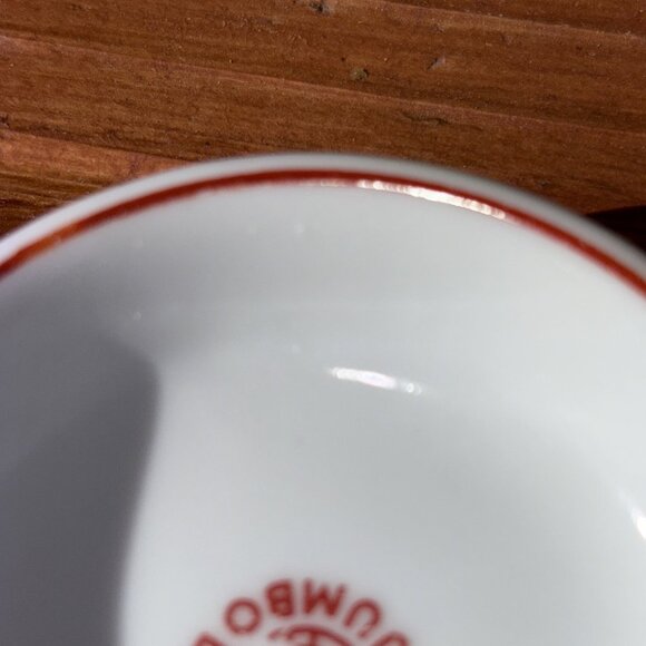 Jumbo Great China Restaurant Ware Sauce Soy Wasabi Small Dishes Set of 4 - Picture 4 of 6